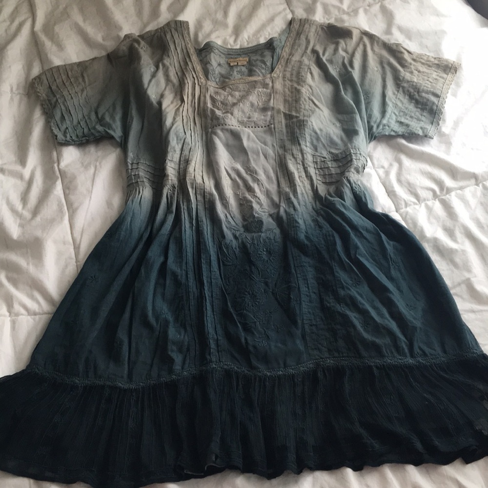 Anthropologie ombre dress